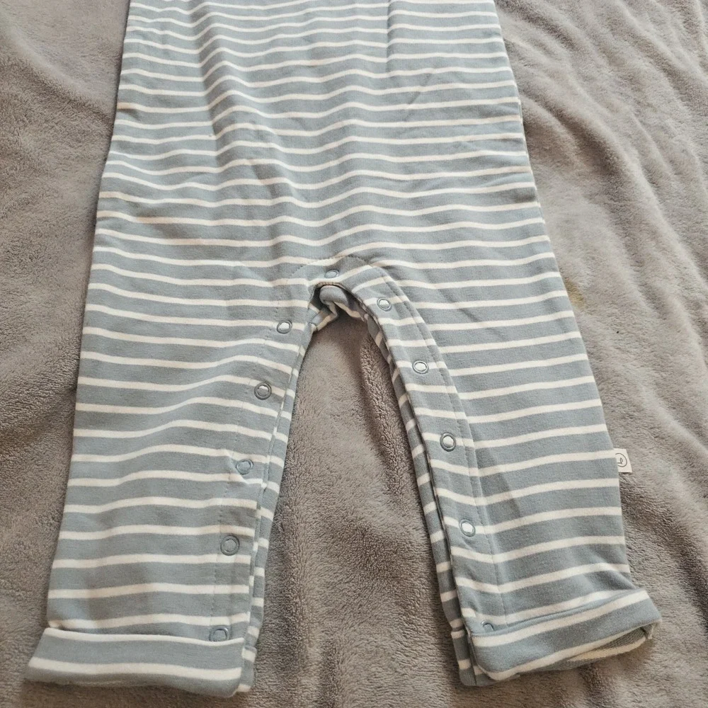 Organic Little Planet By Carter's Striped Sleeveless Baby Boy Romper Size‎ 18m